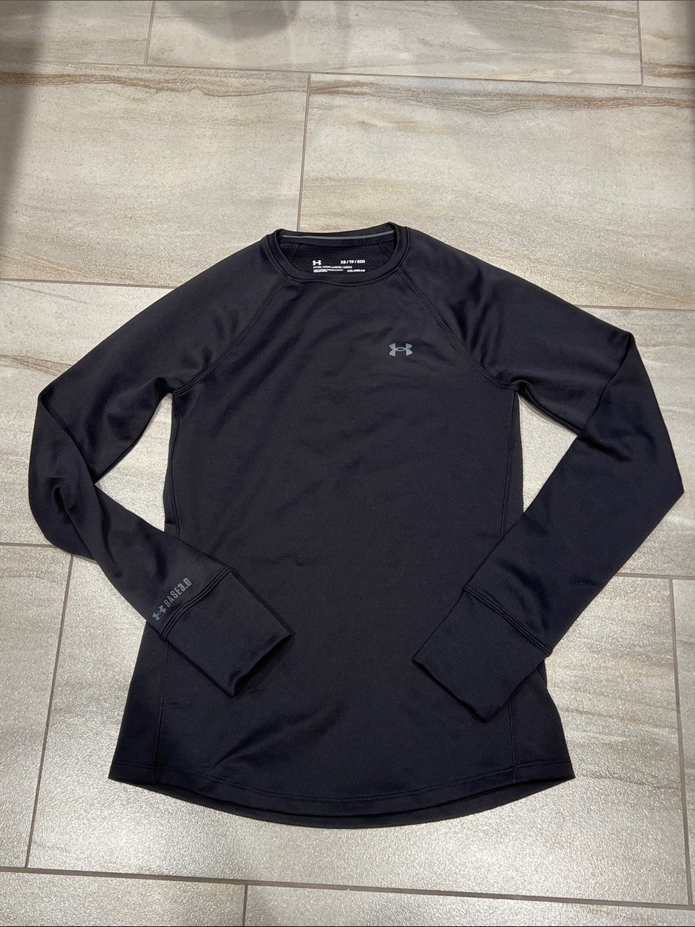Under Armour Black Long Sleeve Performance Top (long johns)